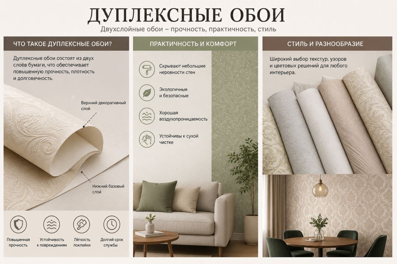 Дуплексные обои